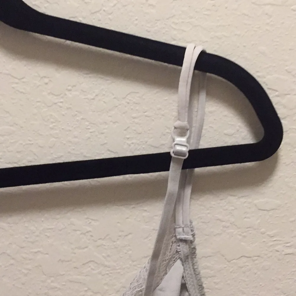 Grey Lace Bralette Size XL *NWT* Gray - Image 7