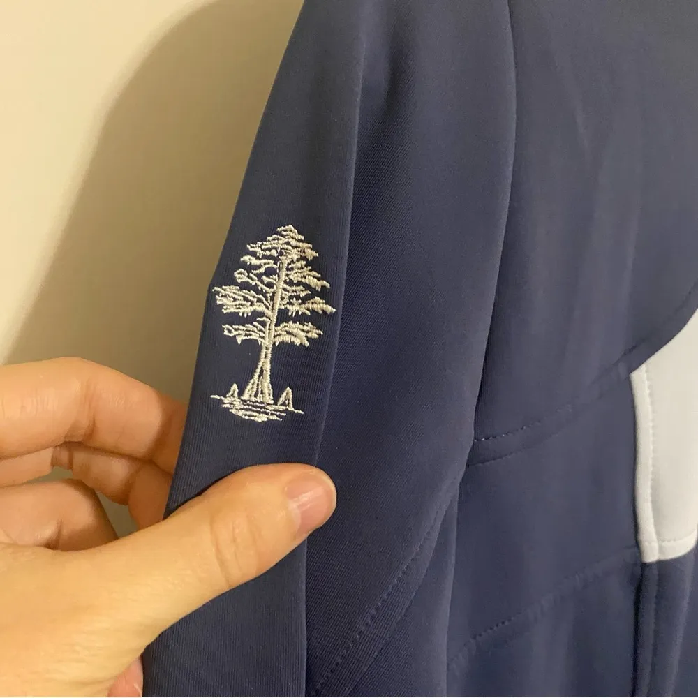 Zero Restriction Navy Blue Zip Up Golf Jacket size Small - Image 11