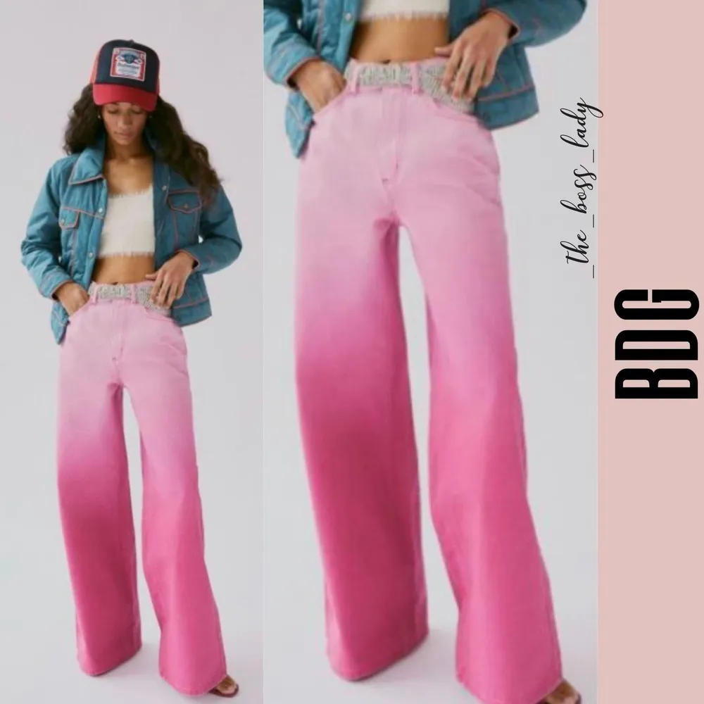 BDG Urban Outfitters ombre jeans 25 skater baggy pants wide leg - Image 5