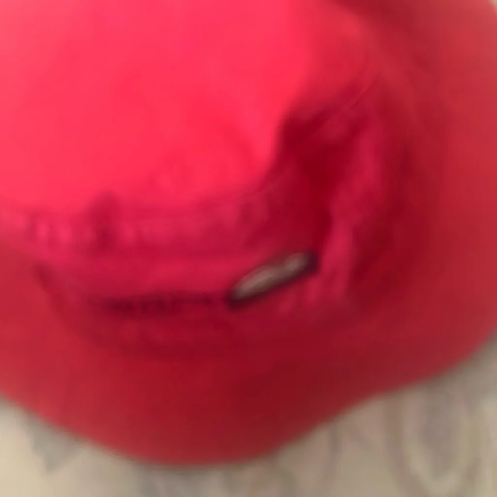 FINAL MARKDOWN Ladies mesh lined hat Red - Image 2