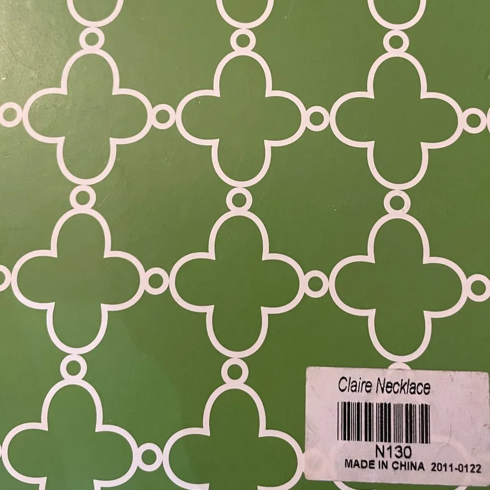 NWT  Claire Faceted Glass Bead Ribbon Adjustable Necklace & Retired! - Image 7