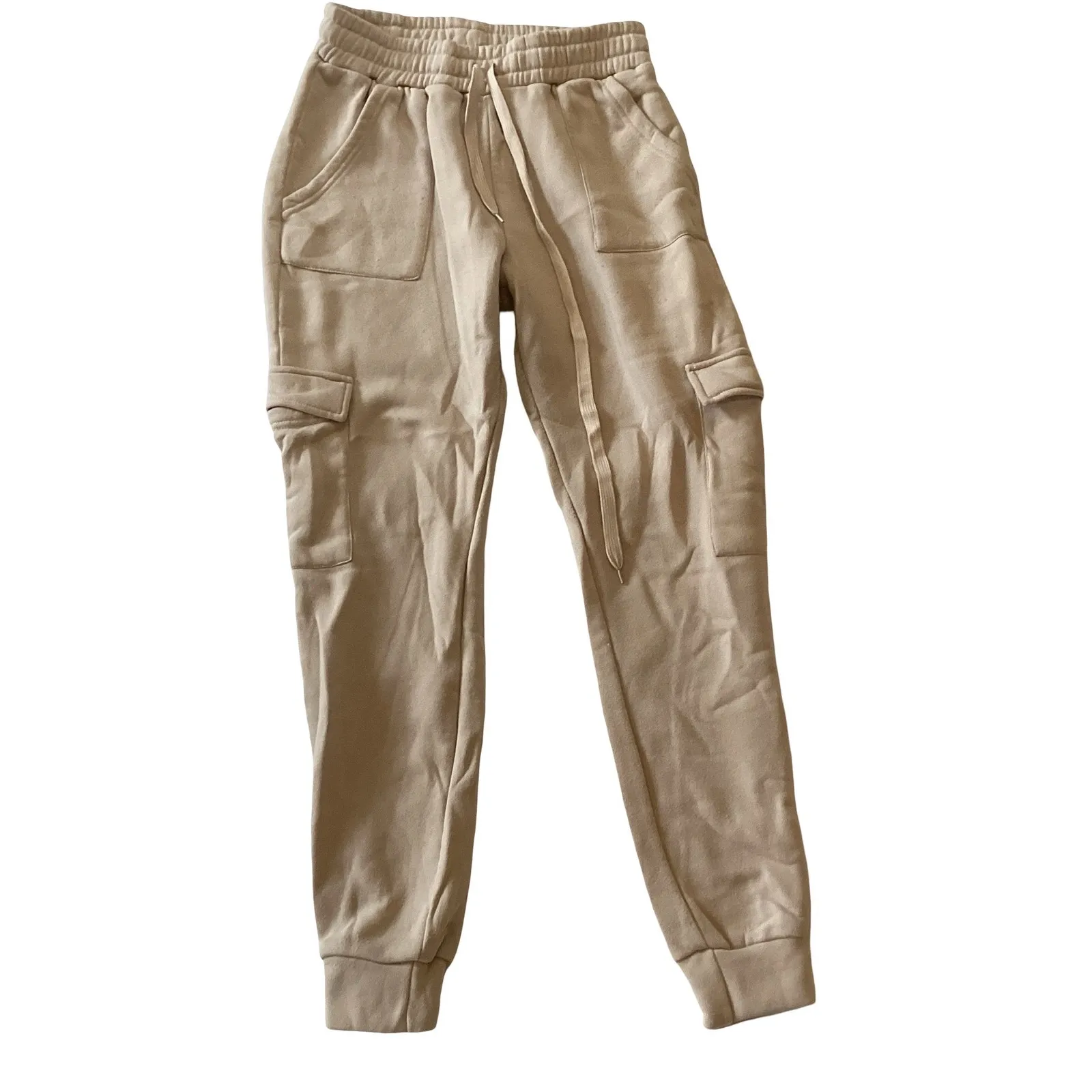 Rag Jogger Sweatpants with Cargo Pockets - Image 2