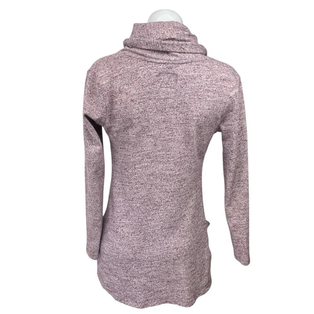 UGG Purple Long Sleeve Knit Shawl Collar Open Cardigan Sweater Top Size XS - Image 2