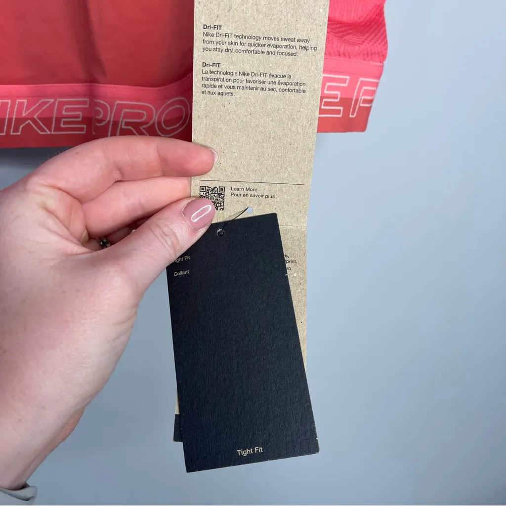 Nike Pro‎ Dri-Fit Cropped Training Tank (Large) NWT - Image 4