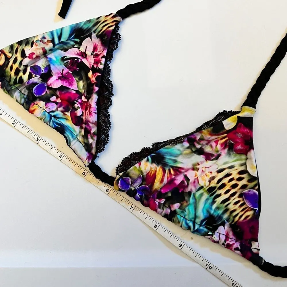 Beach Bunny Panama Animal Reversible‎ Bikini Top - Image 4