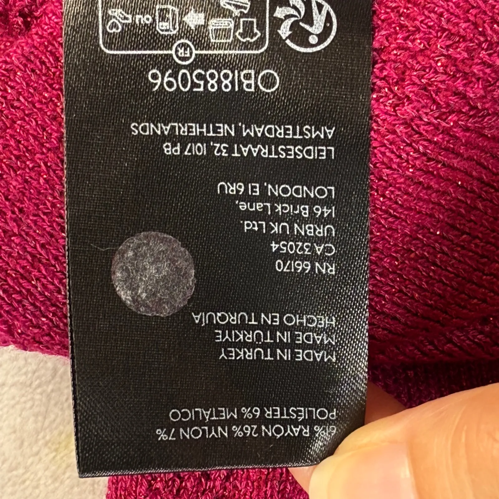 Maeve Anthropologie Top Bell Sleeve Square Neck Metallic Knit Blouse Small‎ - Image 8