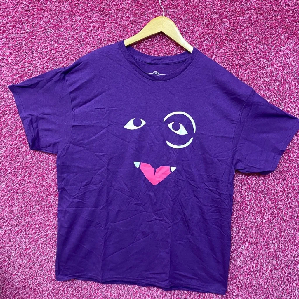 Sesame Street The Count Face Purple T-Shirt XL . - Image 3