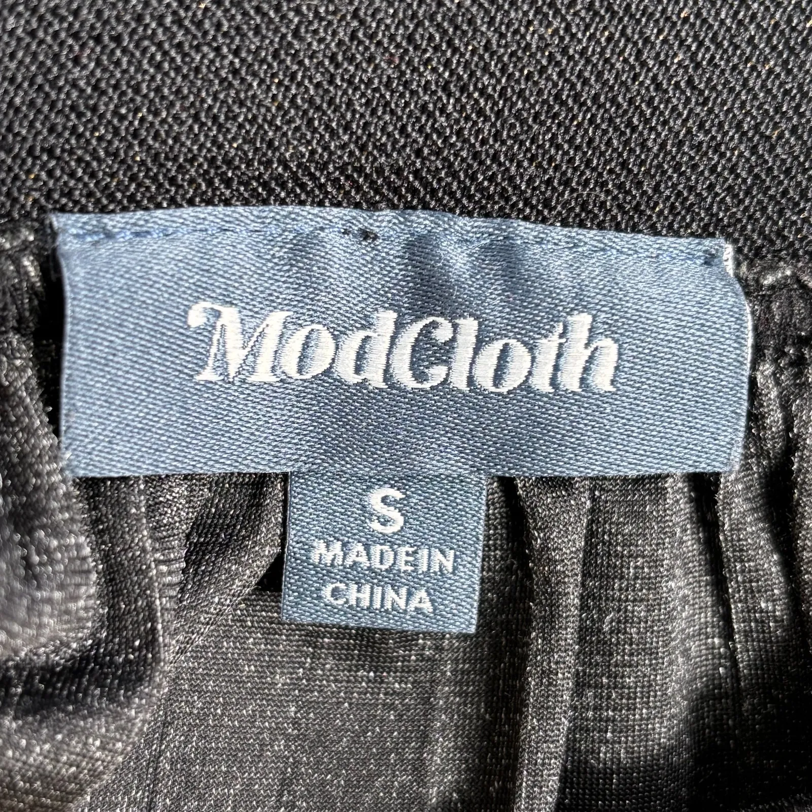 ModCloth Pleated Velvet Midi Skirt Small Floral Print Green Purple Yellow Pink - Image 8