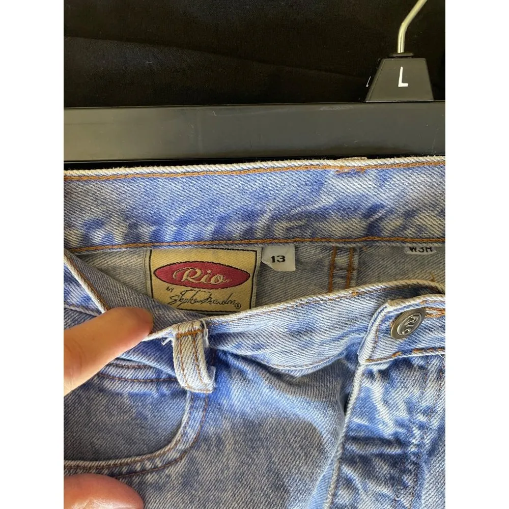 Vintage 80s Rio by Stephen Mardon High Waisted Jeans Blue Size undefined - Image 4