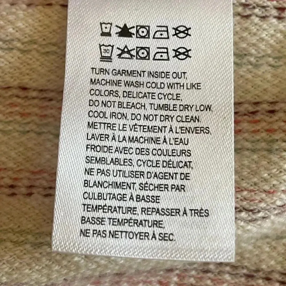 Lucky Brand Women's Hoodie Cotton Beach Bohemian Cangaroo Pocket SZ M #1483 - Image 12