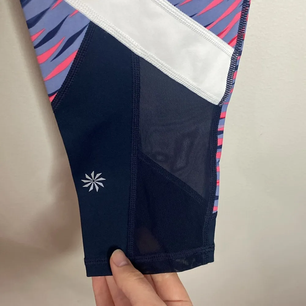 Athleta Electra Sonar 7/8 tights leggings size S - Image 8