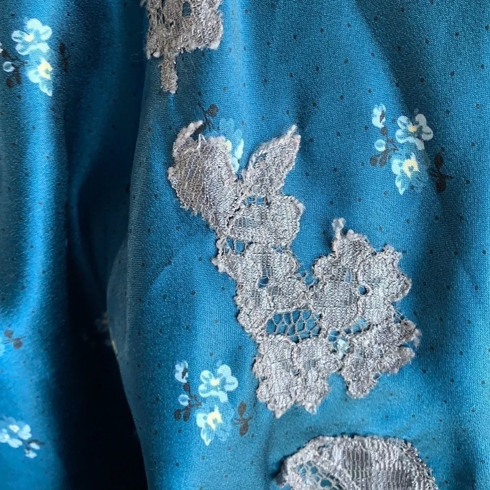 Victoria’s Secret Angels Floral Satin Slip Dress - Image 8