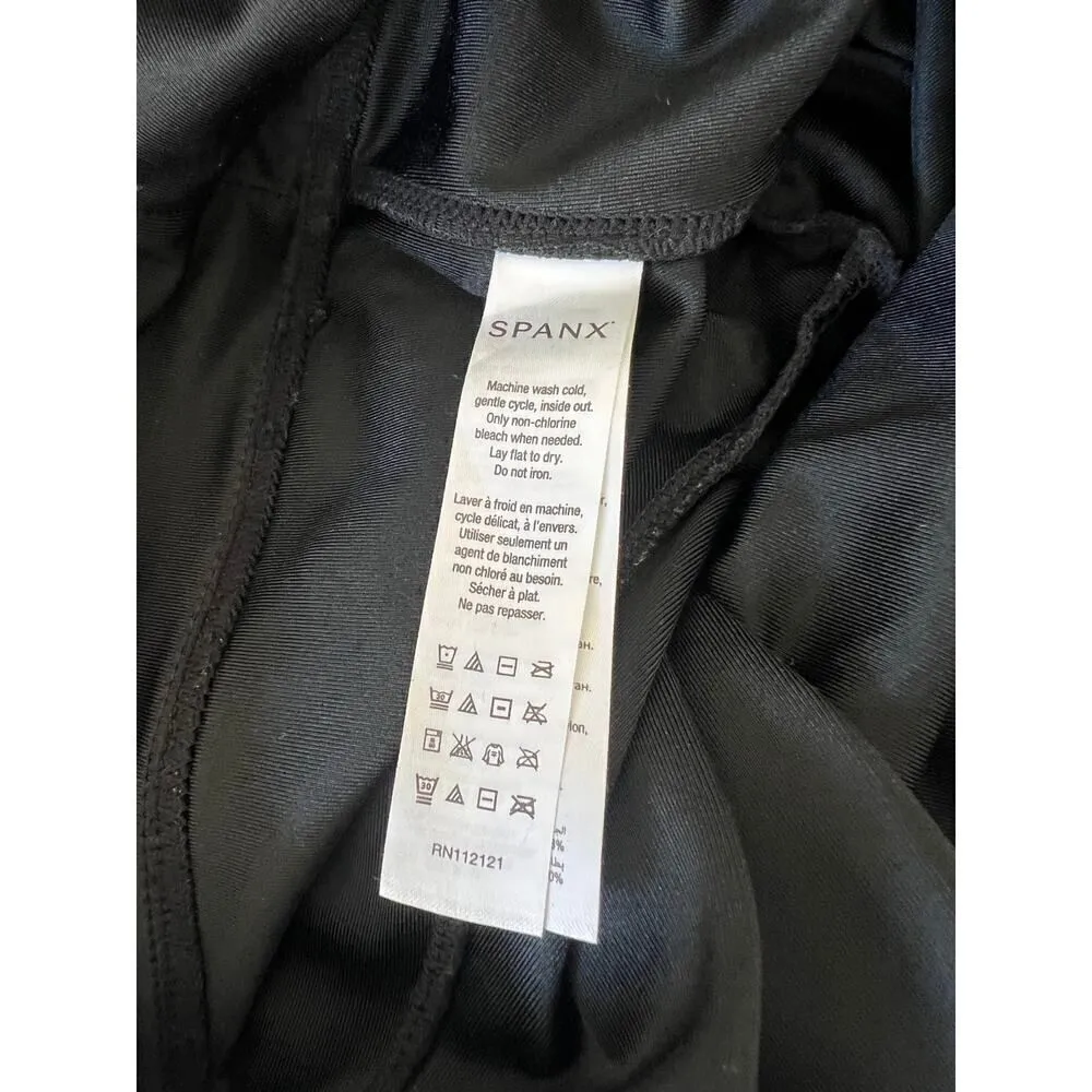 SPANXshape™ Faux Leather Leggings size small MSRP $98 - Image 4