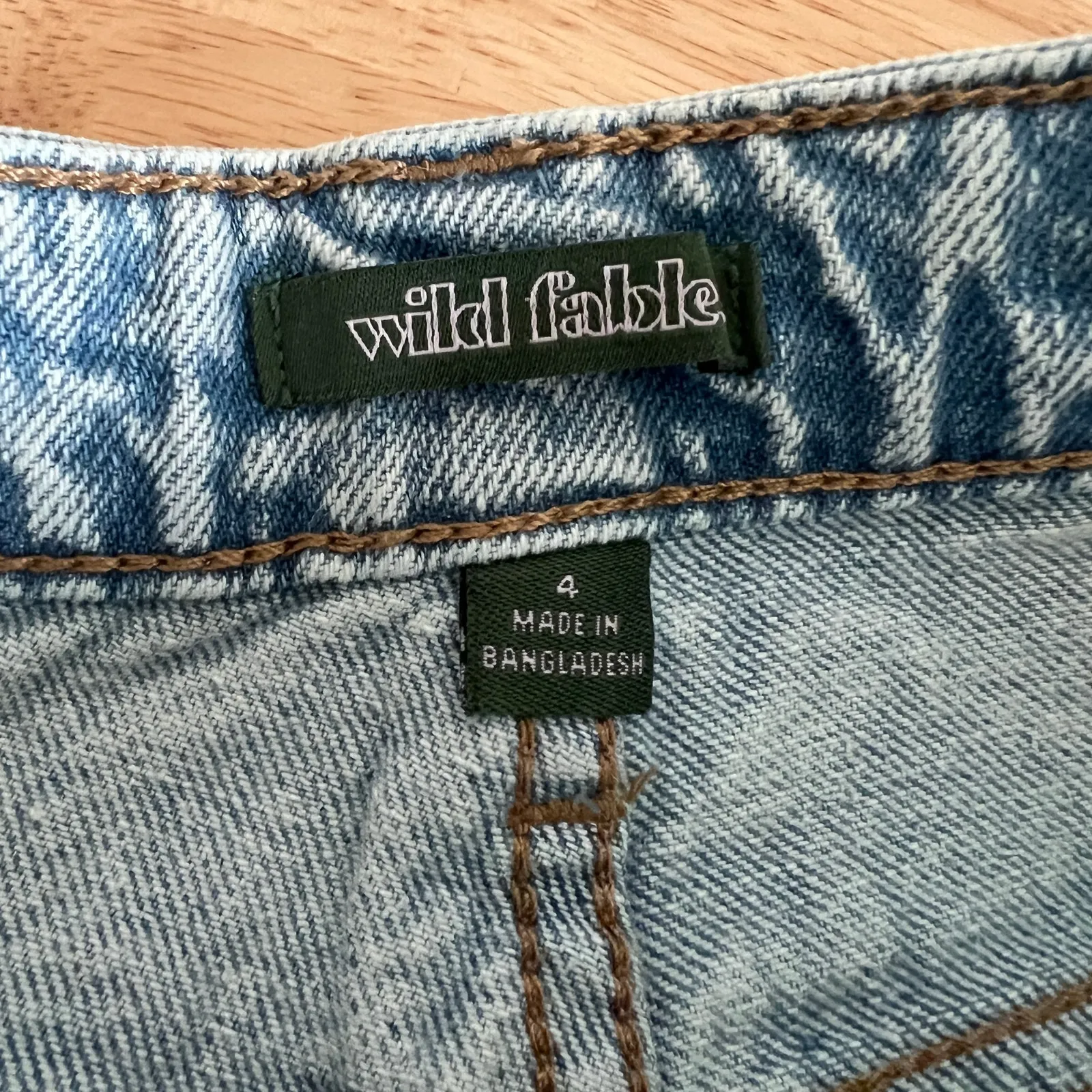 Wild Fable Women's Light Wash High-Rise Cutoff Jean Shorts - Size 4 - NWT - Image 11