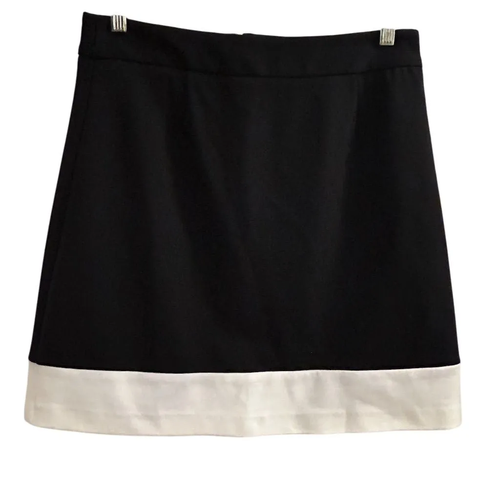 Laundry By Shelli Segal Women's Black Pencil Skirt Size 8 Short Casual - Image 2