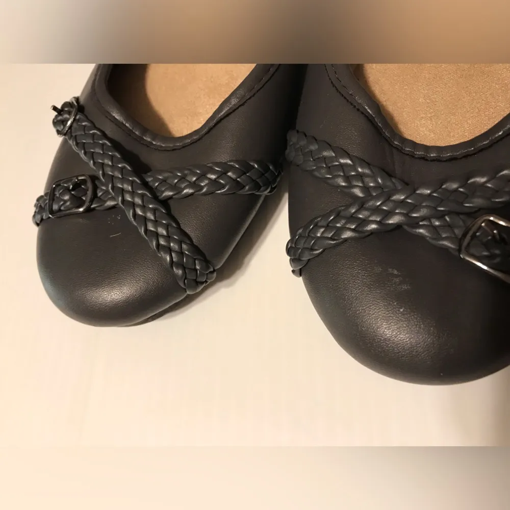 Harborsides memory foam comfort shoes flats gray women size 11 W - Image 10