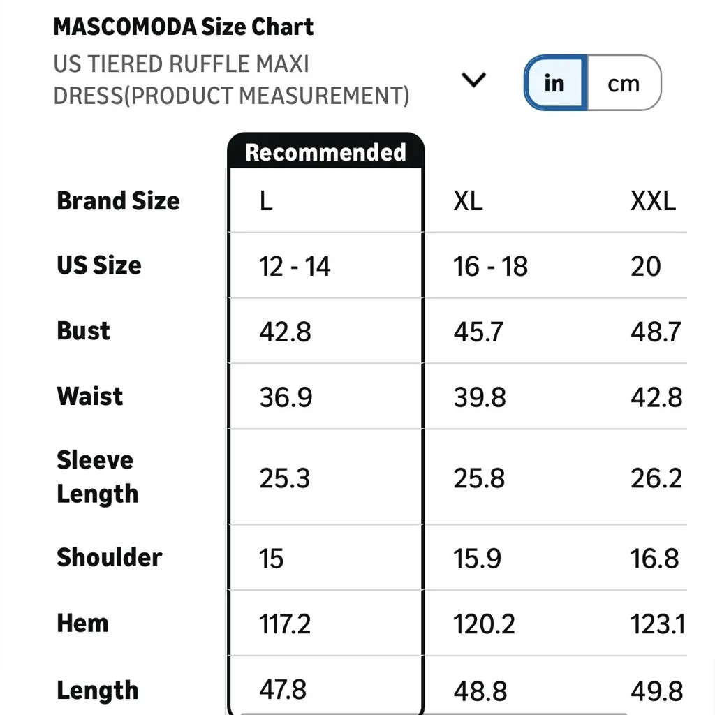 NEW Red Long Sleeve V Neck Button Down Tiered Flowy Aline Midi Dress L NO BELT Size L - Image 3