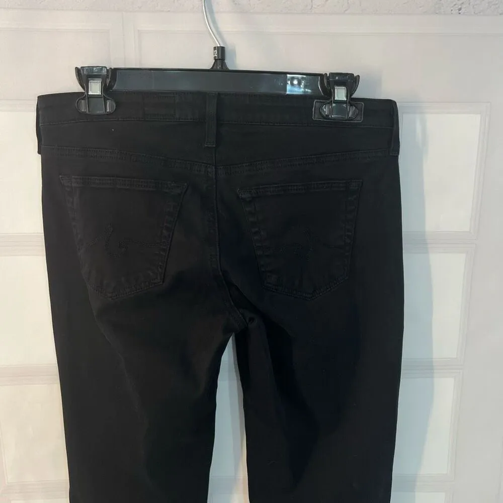 AG Adriano Goldschmied Black The Stilt Cigarette Leg Skinny Jeans Size 28R - Image 7