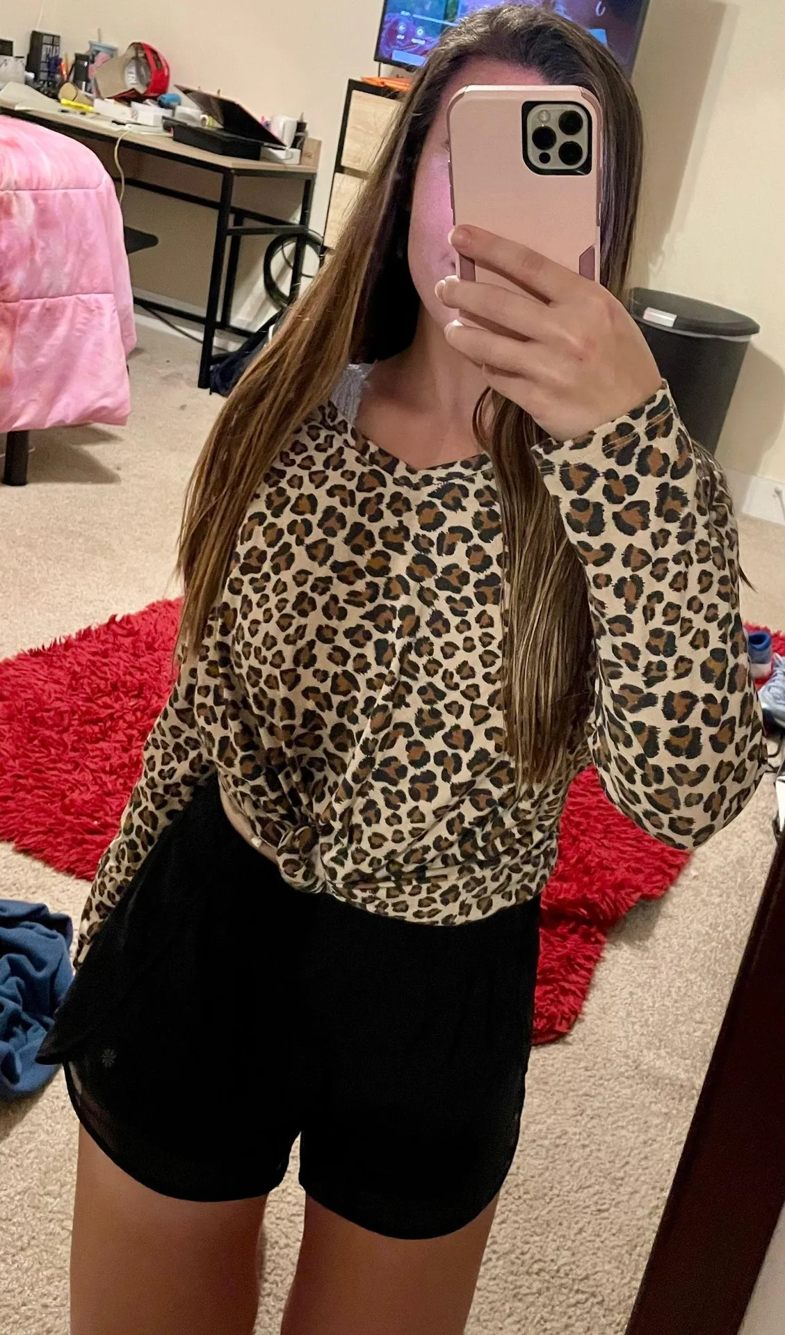 Long Sleeve Crop Top - Image 2