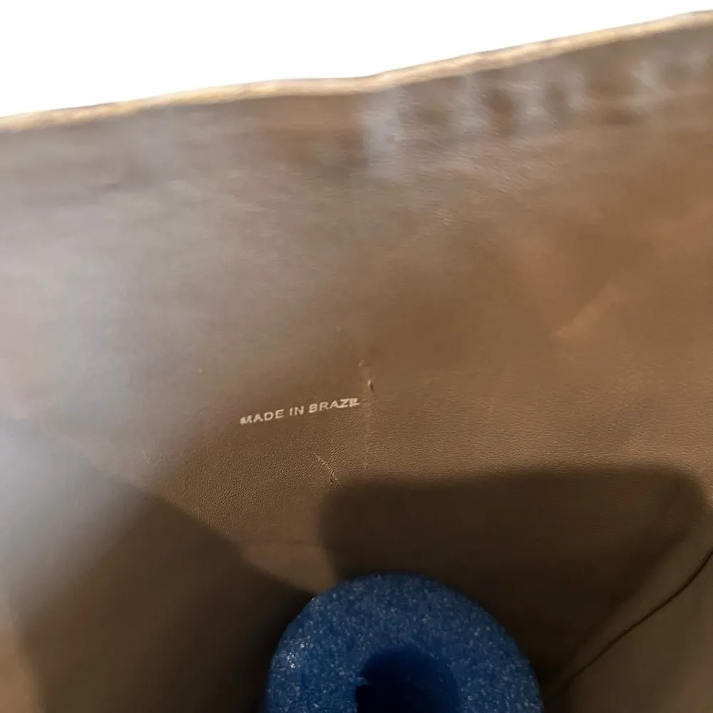 Finsk Leather Cowhair Animal Print Tall Platform Boots, Sz 4.5/5 Black - Image 15