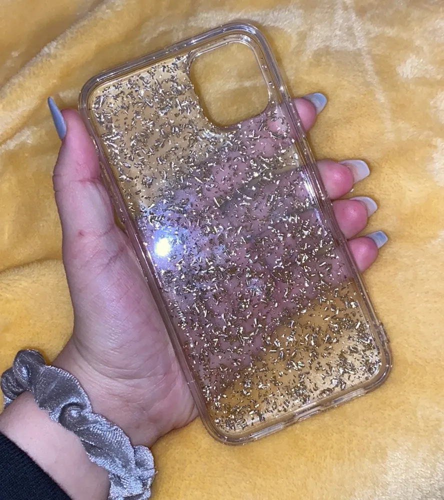 Gold Flakes iPhone 11 Case - Image 2