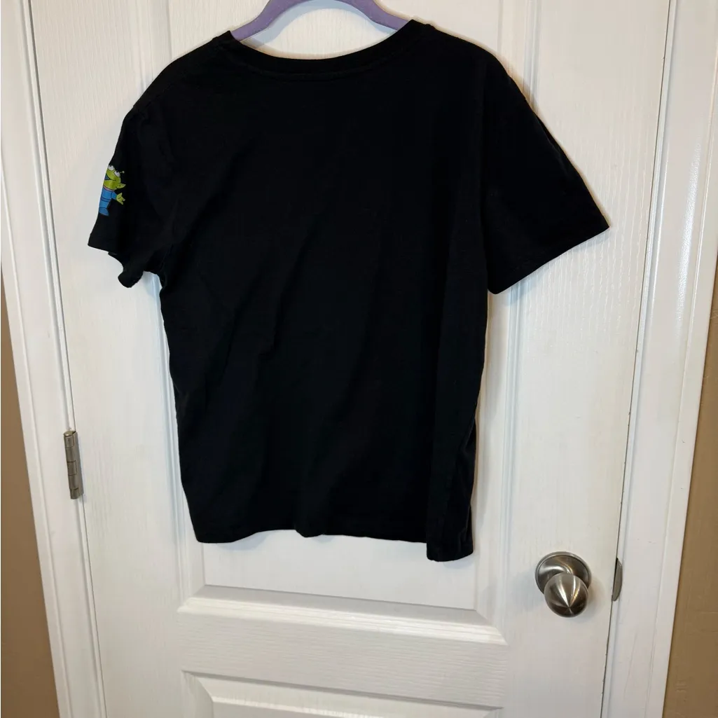 Disney Toy Story Black Tee with Alien Design - Image 4