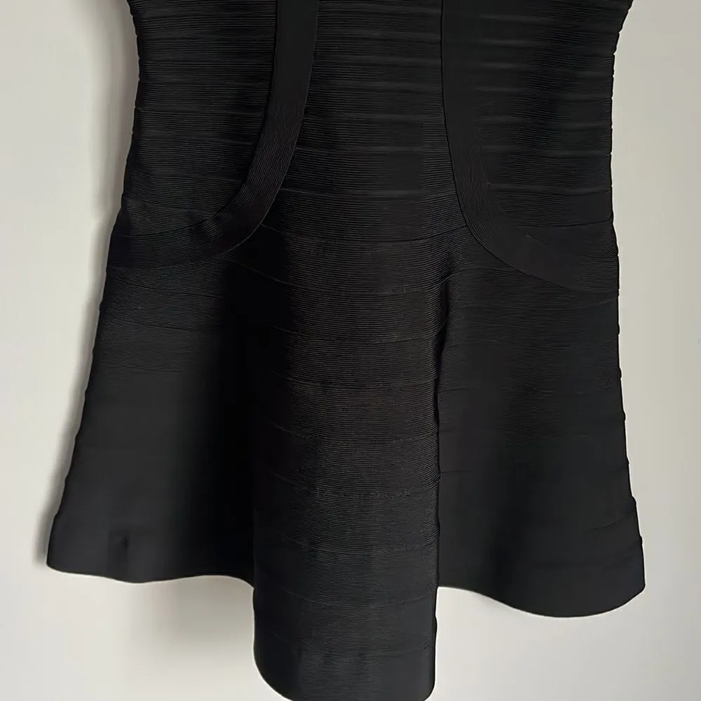 Herve Leger Noma Signature Essential Bandage Dress, Black - Image 7