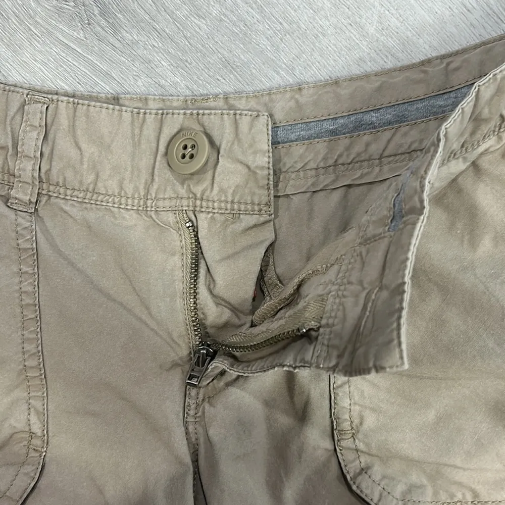 Nike • quick dry cuffed cotton athleisure shorts - Image 5