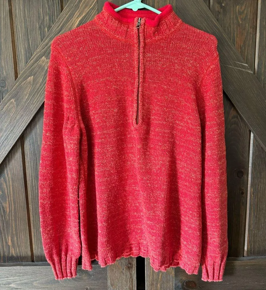 Sweater 1/4 zip Women Size XL - Image 12