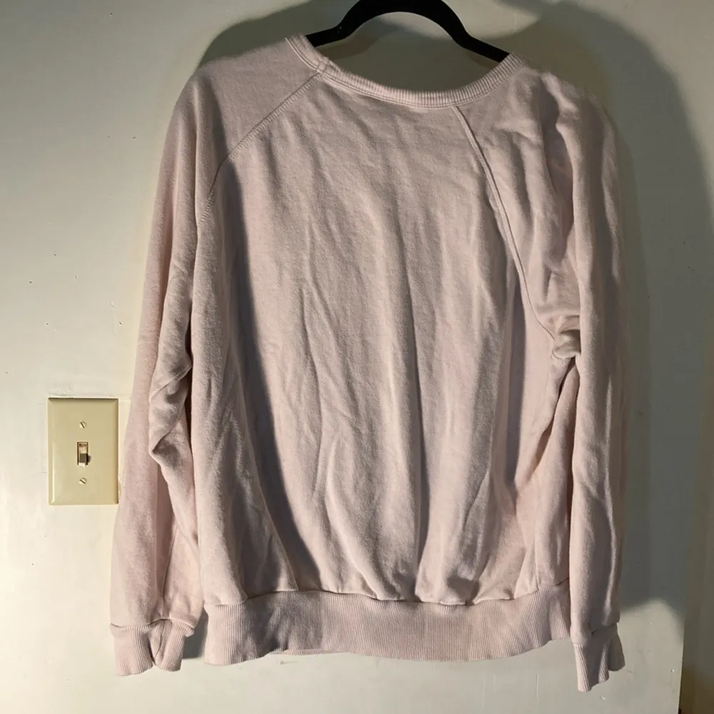 Universal Threads Universal Thread Cozy light  Pink Sweatshirt size Large - Image 3
