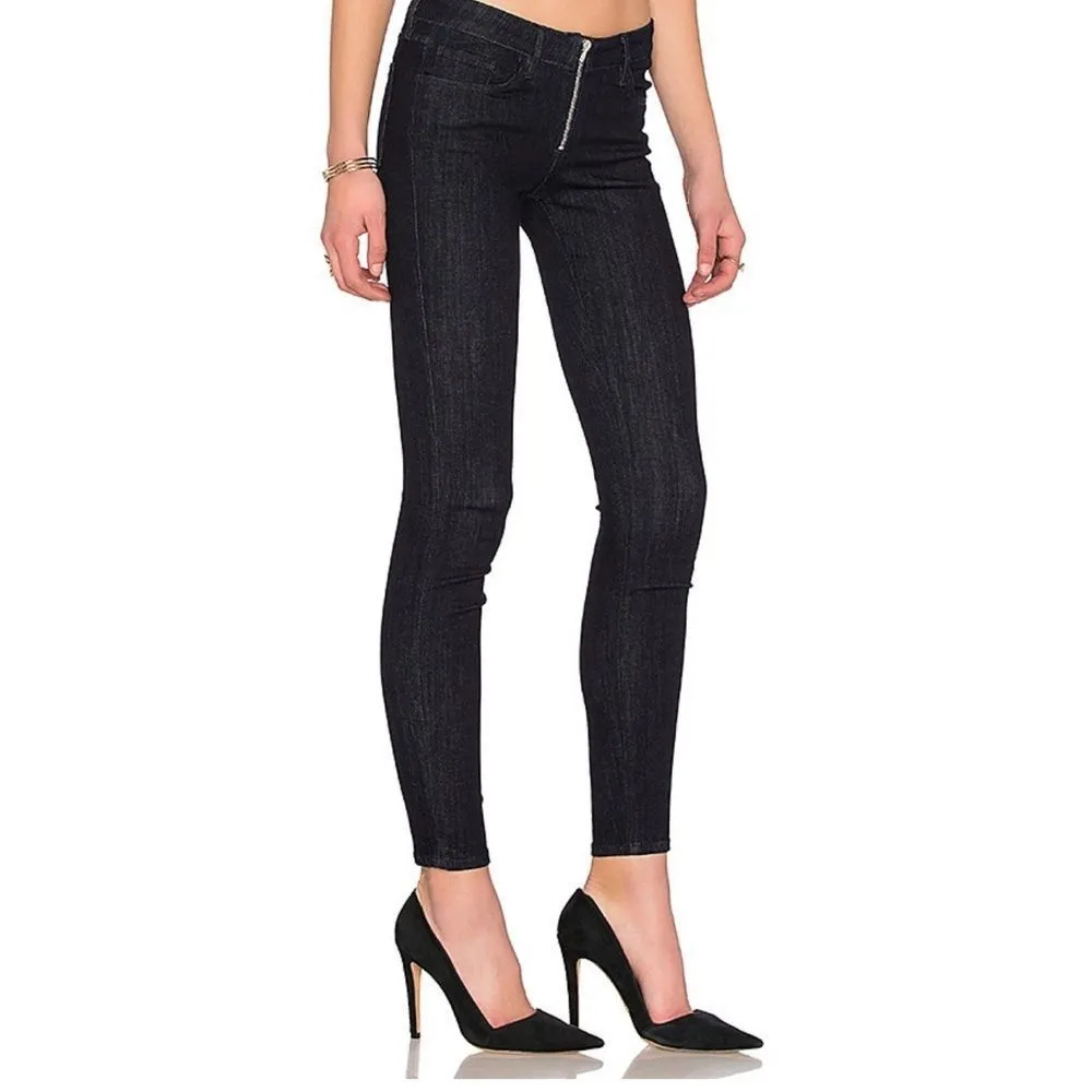 3x1‎ fly dark blue skinny jeans size 26 - Image 3