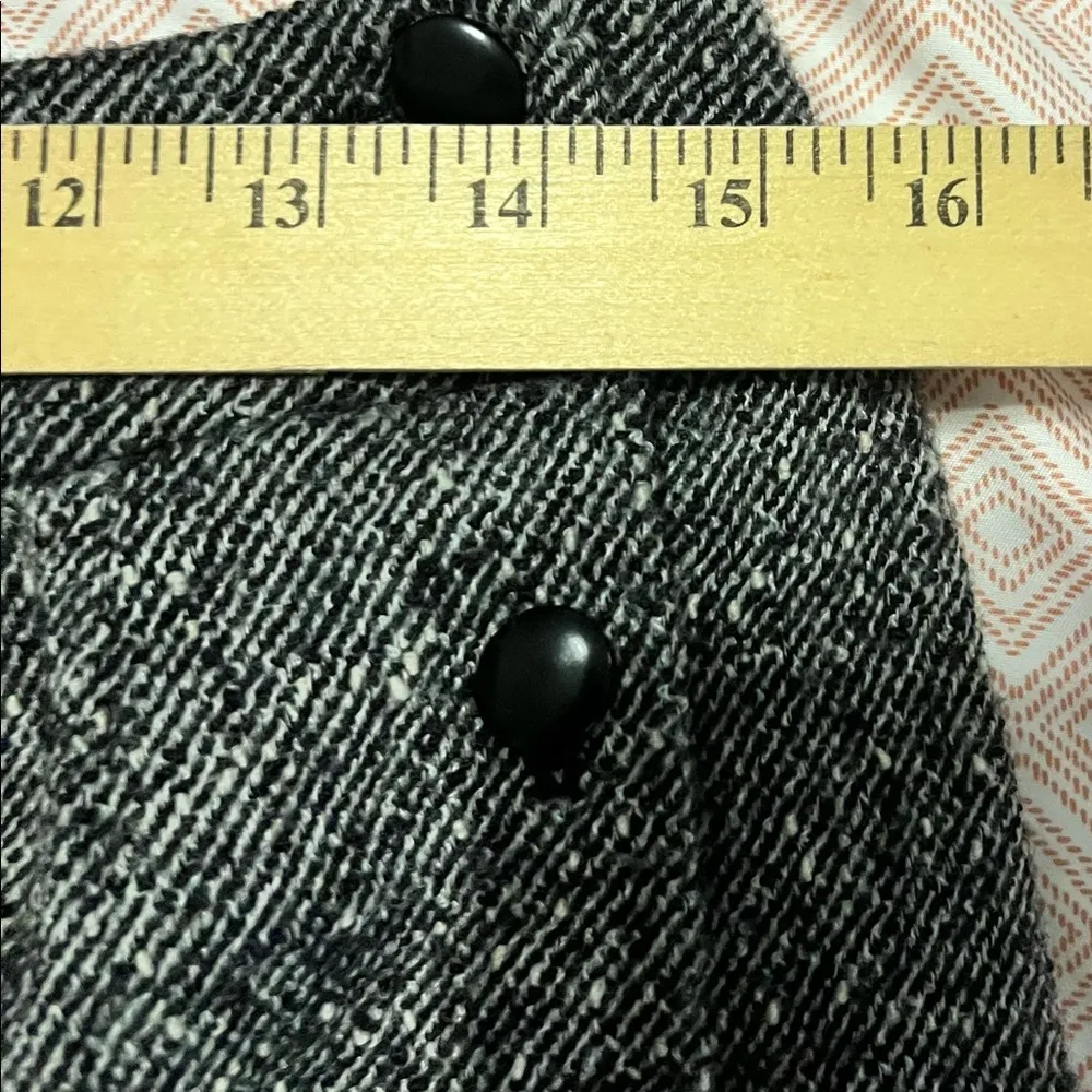 Talbots vintage black wool skirt size 12 - Image 6