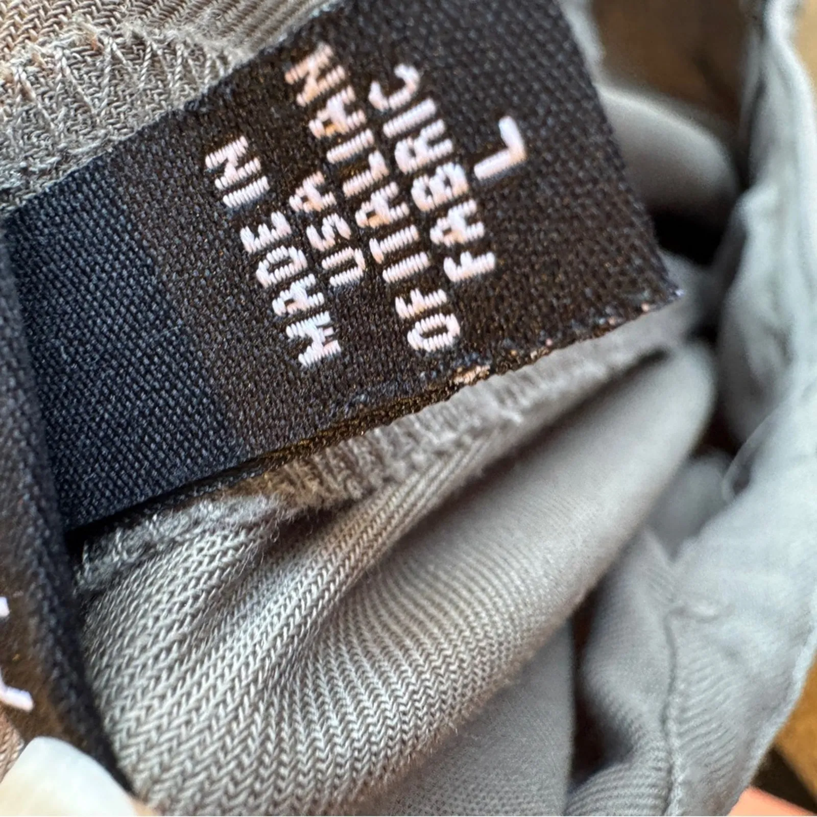 Eileen Fisher Brown Wool Straight Leg Trouser Dress Pants Womens L Lagenlook - Image 10