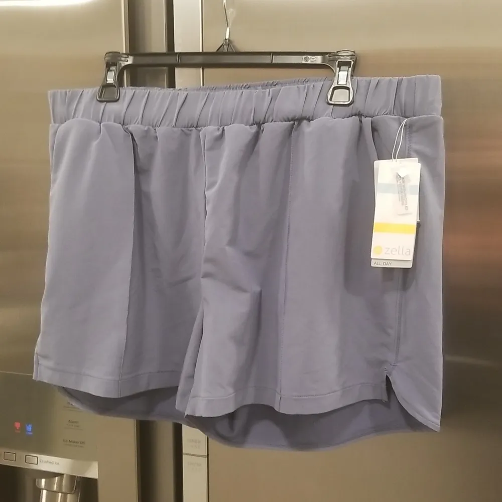 💕ZELLA💕 Taylor Getaway High Waist Shorts ~ Grey Folkstone XL NWT - Image 13