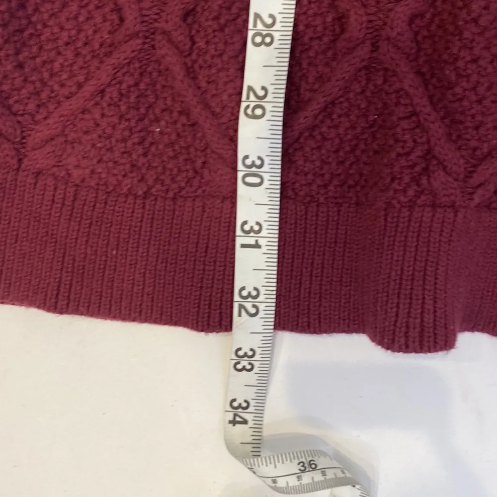 Ann Taylor LOFT Long Sleeve Knit Sweater Argyle Boat Neck Sz XL Cotton Ribbing - Image 10