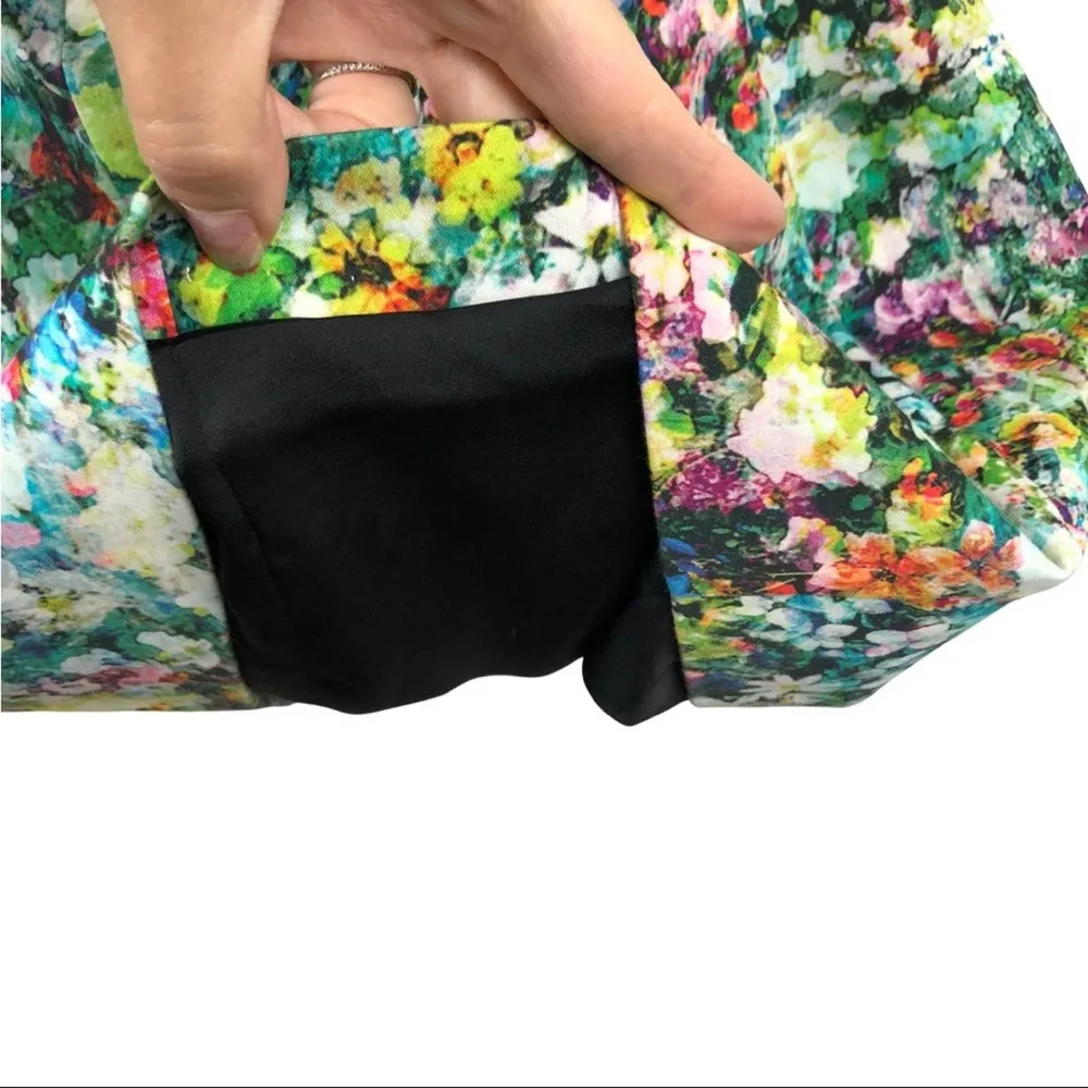 Zara floral botanical tulip Bloggers Celeb Fave Dress Olivia Palermo Small - Image 10