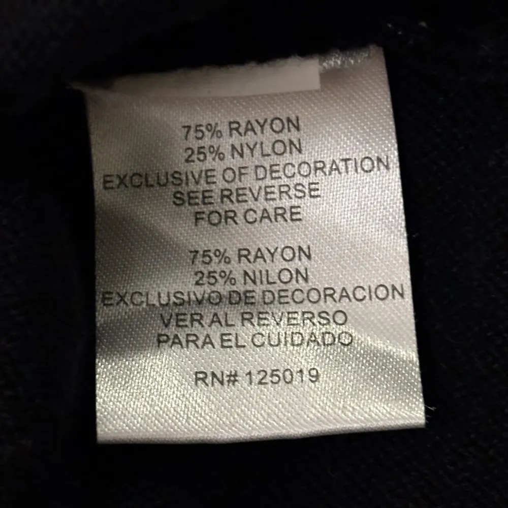 Black Vintage Open Sweater Size M - Image 5