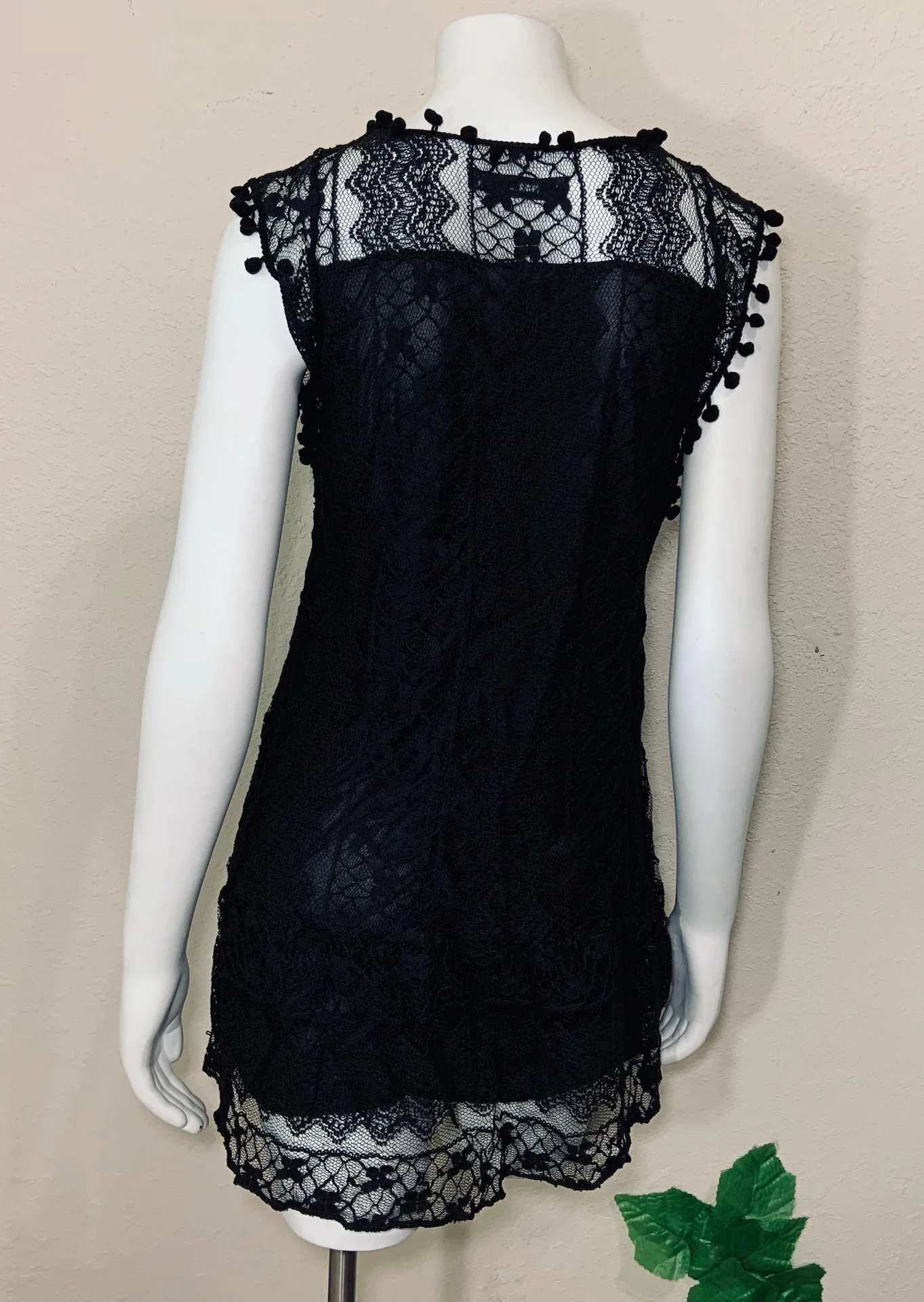 Zanzea Black Lace Dress - Image 4
