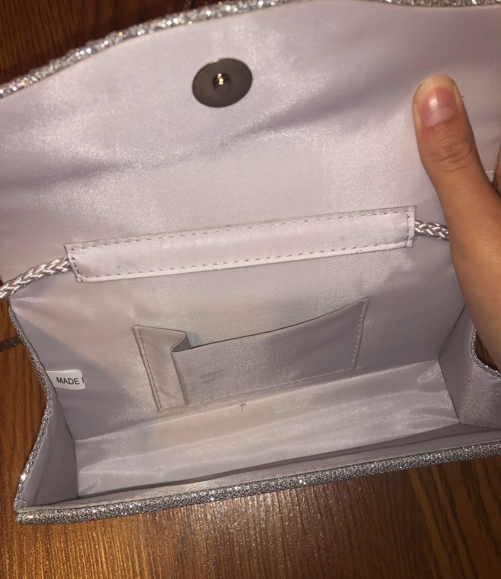 Silver Sparkle Purse - Image 3