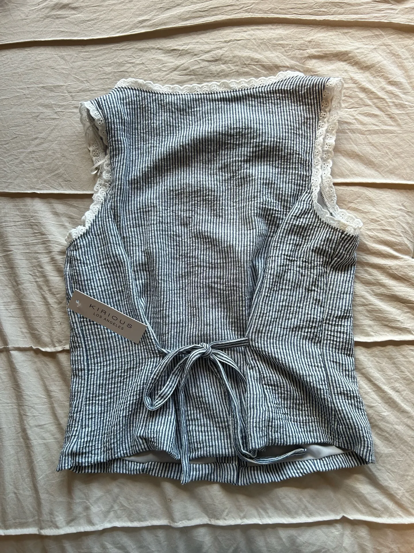 Kirious Striped Button Top - Image 3