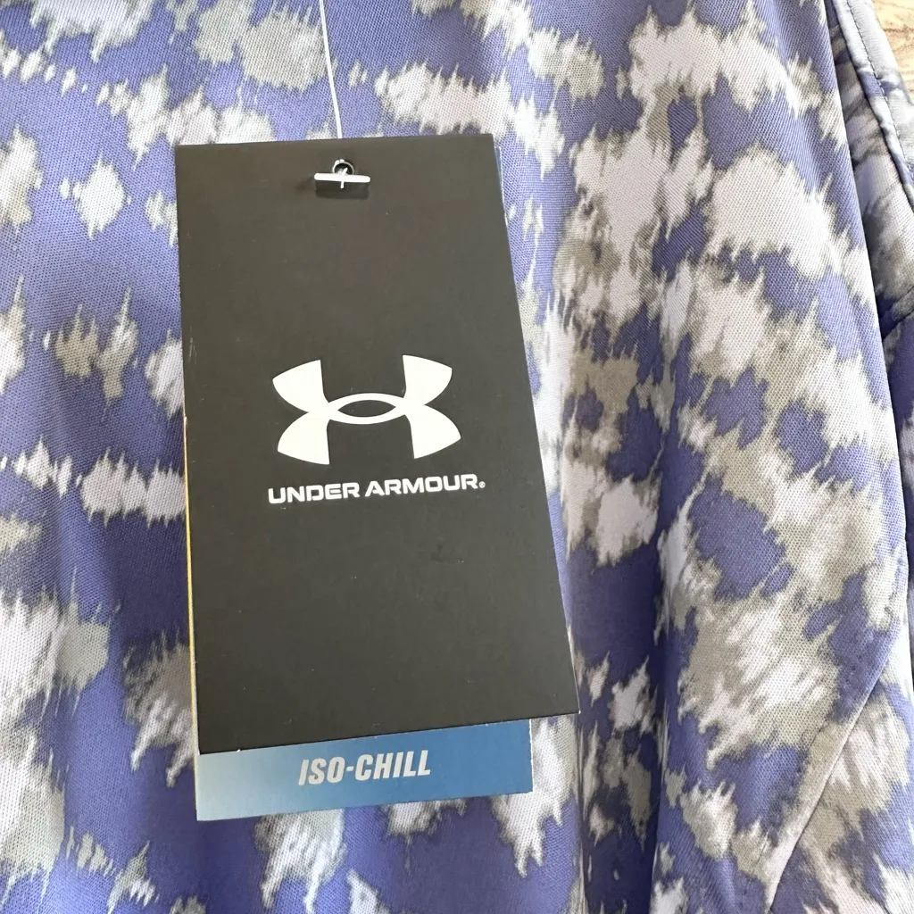 Under Armour Hoodie Tee Women’s Size Small Fish Pro Iso-Chill Shorebreak NWT - Image 5