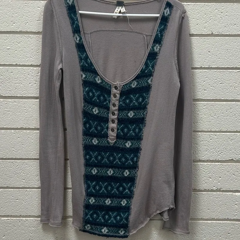 Free People Thermal Henley size M - Image 6