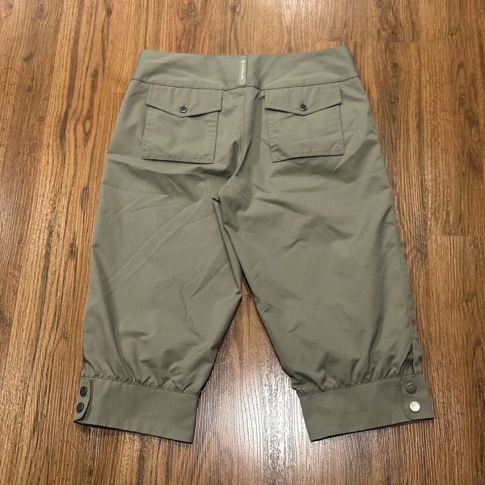 Merrell Pants Womens 8 Moss Green Capri Cropped Hiking Outdoors 31 X 17” Inseam - Image 7