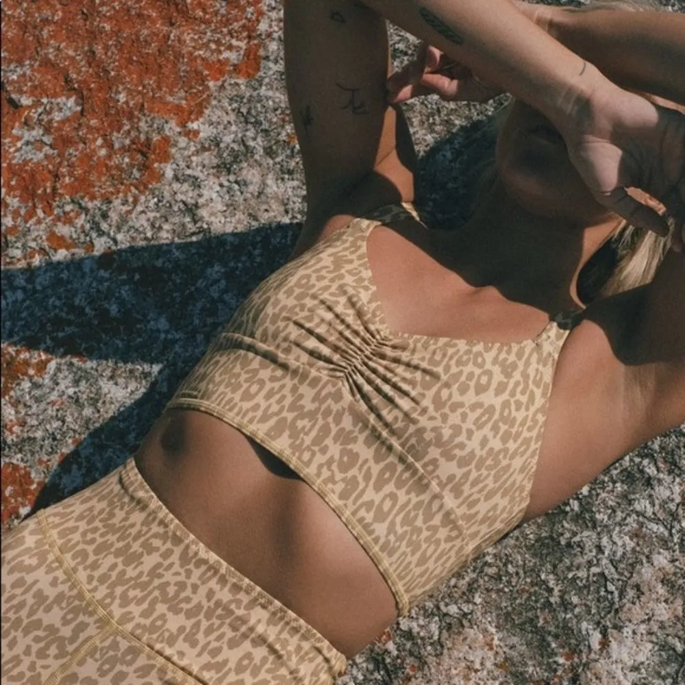 💕SPELL & THE GYPSY💕 Wild Thing Cheetah Set Yellow Size XS - Image 3