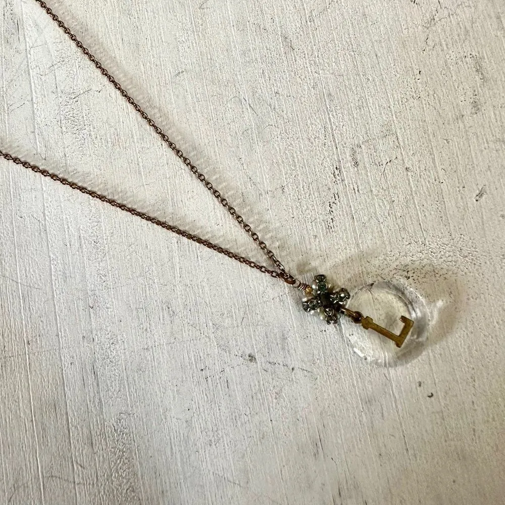 Diane Yang L monogram necklace - Image 5