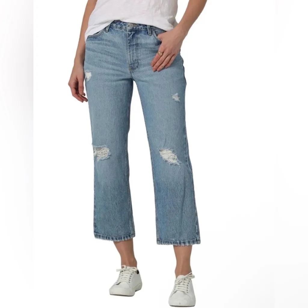 Wrangler Size 4/27 High Rise Rodeo Straight Crop - Image 2