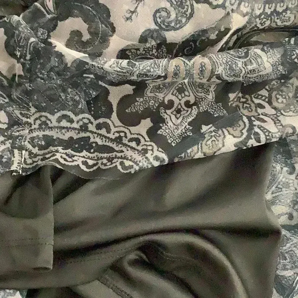 Candalite Size Large Paisley Print Sleeveless Dress With Lining. New With Tags - Image 7