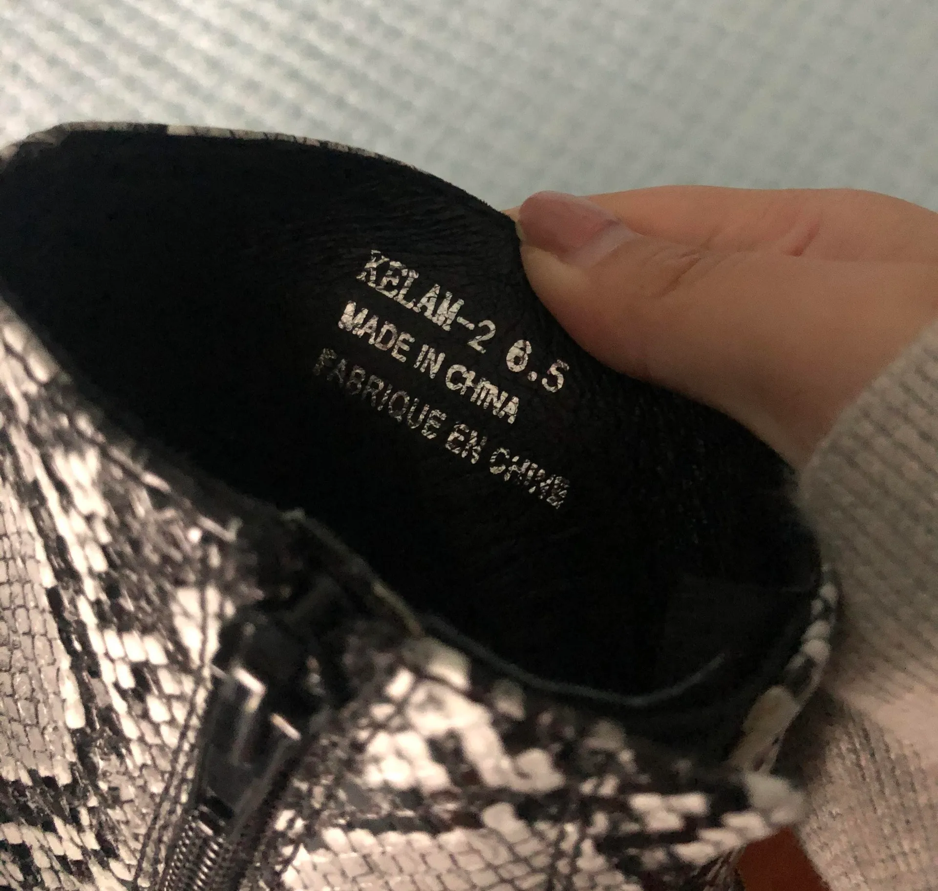 Kelam Snakeskin Booties - Image 4