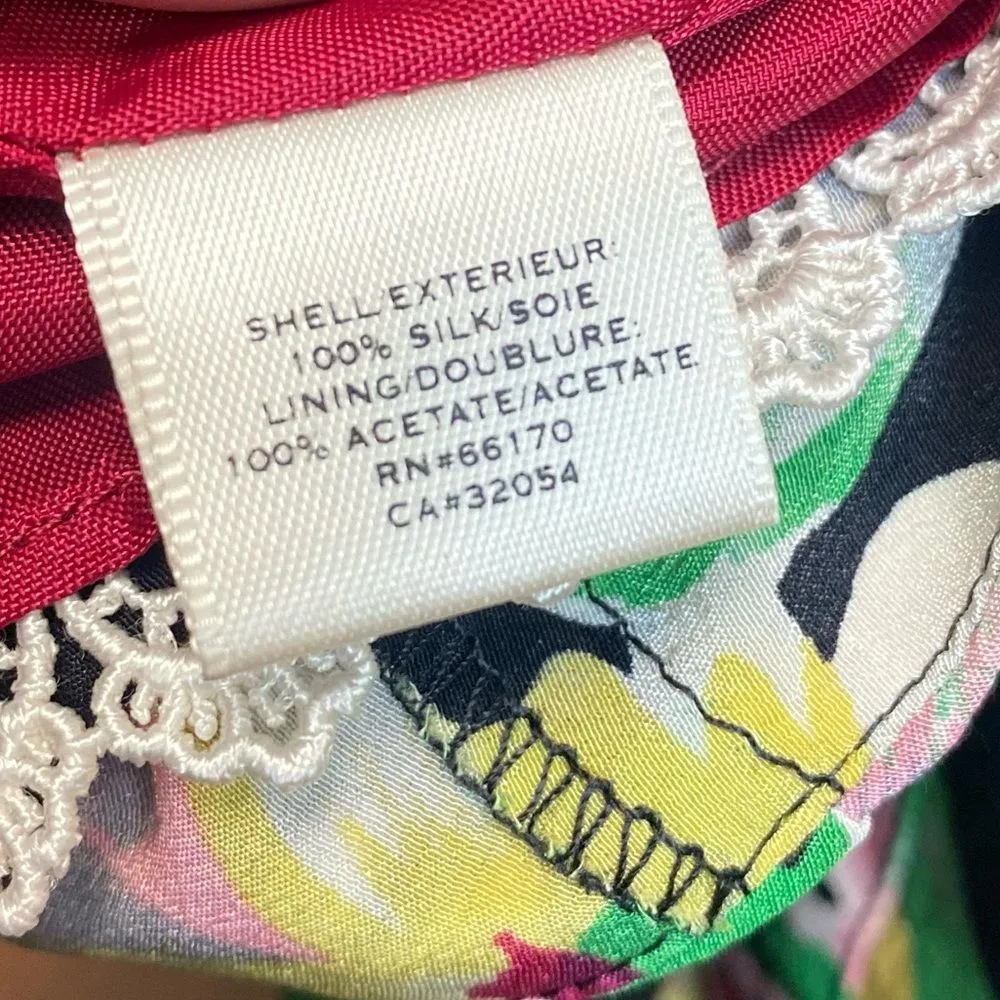 Moulinette Soeurs Anthony Akebia Sleeveless Green Floral Hawaiian Flowers Theme - Image 5