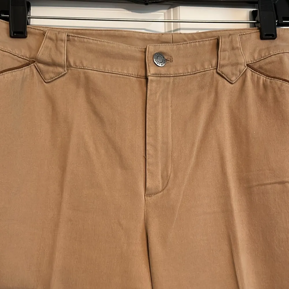 Lauren by Ralph Lauren Brown Pants Tan Size 8 - Image 5